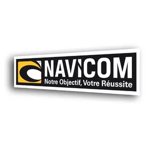 Rechthoekige sticker Navicom image-1