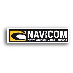 Rechthoekige sticker Navicom image-0