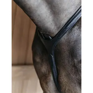 Braided bridge hunting collar for horses Dy'on image-1
