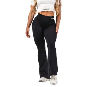 Legging met hoge taille voor dames Nebbia Flow Seamless Sculpting Flared