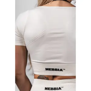T-shirt femme Nebbia Flow Seamless Shaping image-4