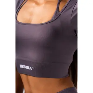 T-shirt femme Nebbia Flow Seamless Shaping image-3