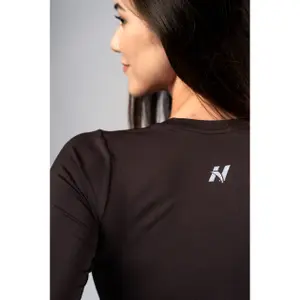 Γυναικείο μπλουζάκι με μακριά μανίκια Nebbia Power Crop Top image-4