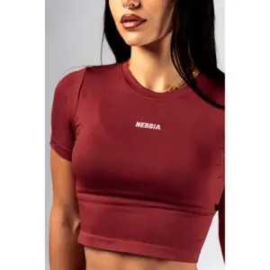 Γυναικείο μπλουζάκι χωρίς ραφές Nebbia Power Crop Top image-3