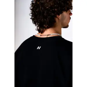 T-shirt Nebbia Power Oversized image-4