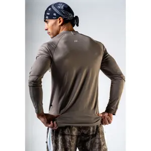 Långärmad T-shirt Nebbia Power Seamless image-1