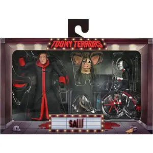 Figurine NECA Saw Toony Terrors Jigsaw Killer & Billy The Puppet Tricycle image-1
