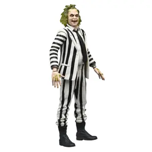 Figurine NECA Beetlejuice 1988 Black and White Striped Suit image-1