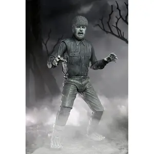 Figurina NECA Universal Monsters Ultimate The Wolf Man (Black & White) image-5