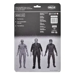 Set mit 15 Figuren NECA Universal Monsters Retro Glow in the Dark image-4