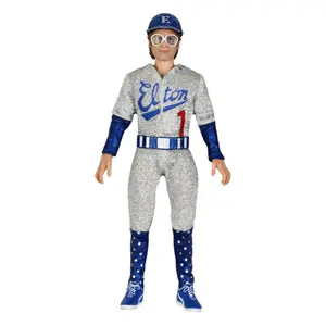 Figurine elton john NECA Clothed Live in '75 Deluxe
