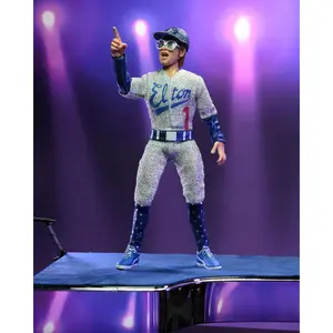 Figurine elton john NECA Clothed Live in '75 Deluxe image-3