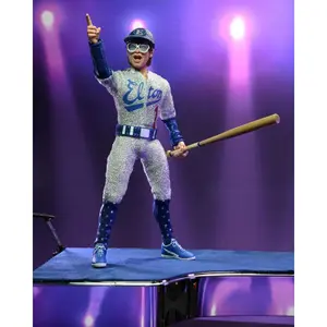 Figurine elton john NECA Clothed Live in '75 Deluxe image-4
