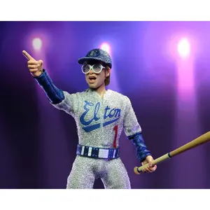 Figurine elton john NECA Clothed Live in '75 Deluxe image-5