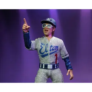 Figurine elton john NECA Clothed Live in '75 Deluxe image-6