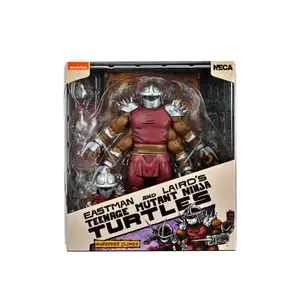Statuetta da collezione NECA Tortues Ninja (Mirage Comics) Shredder Clone & Mini Shredder (Deluxe)