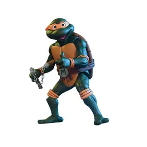 Statuetta da collezione NECA Tortues Ninja (Cartoon) Ultimate Michelangelo VHS