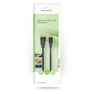 Câble HDMI vers HDMI Mini 4K@30Hz Nedis 2.00 m image-2