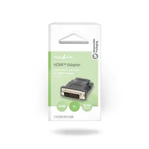 HDMI/DVI-D 24 + 1 Pins Male Output Adapter Nedis image-2