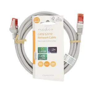 Câble RJ45 Cat6 Nedis 2 m image-2