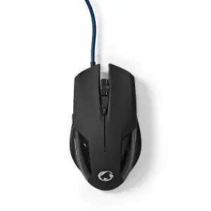 Souris Gaming filaire Nedis GMWD110BK image-0