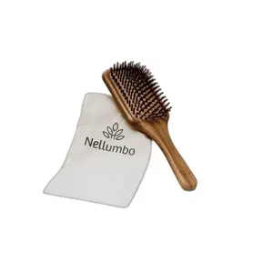 Entwirrungsbürste aus Bambus Nellumbo image-0