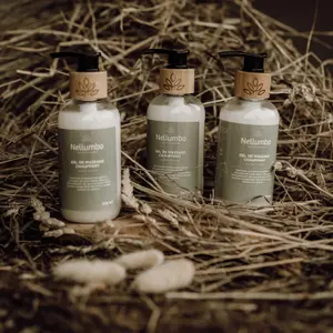 Varmende massagegel til heste Nellumbo image-2
