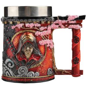 631ass008-children-s-mug-nemesis-now-assassins-creed-shadows-tankard-red-black-13-5x18-16-5-cm