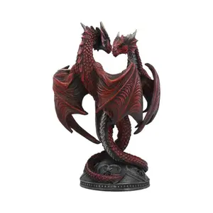 Portavelas Nemesis Now Anne Stokes Dragon Heart Valentine's Edition image-2
