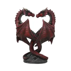 Portavelas Nemesis Now Anne Stokes Dragon Heart Valentine's Edition image-3