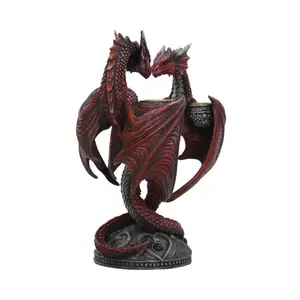 Portavelas Nemesis Now Anne Stokes Dragon Heart Valentine's Edition image-5