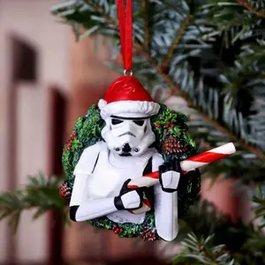Figurine Nemesis Now Original Stormtrooper décoration sapin Wreath image-1
