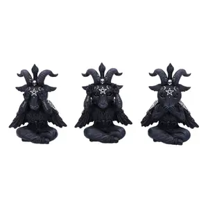 Collectible figurine Nemesis Now Cult Cuties Three Wise Baphoboo image-0