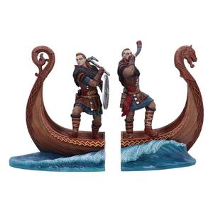 nemn-b6363x3-bookends-nemesis-now-assassin-s-creed-valhalla-vikings-blue-brown-31-cm