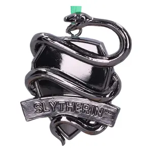 Christmas tree decoration Nemesis Now Harry Potter Slytherin Crest image-4