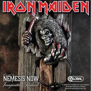 Door knocker wall decoration Nemesis Now Iron Maiden Killers image-2