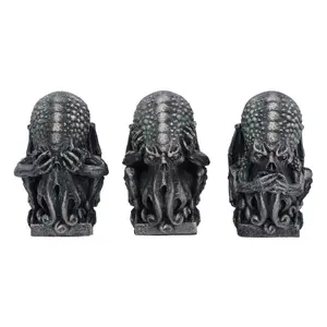 Collectible figurine Nemesis Now Three Wise Cthulhu image-0