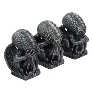 Collectible figurine Nemesis Now Three Wise Cthulhu image-2
