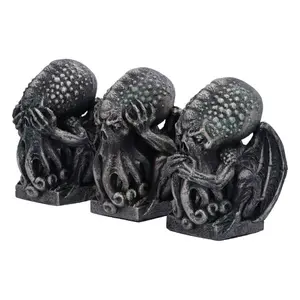 Collectible figurine Nemesis Now Three Wise Cthulhu image-4