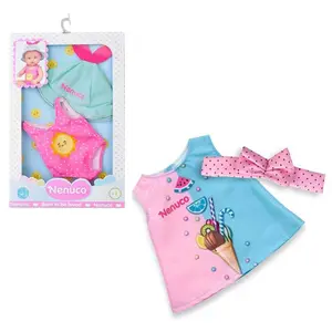 Summer dress with headband 2 models Nenuco image-0