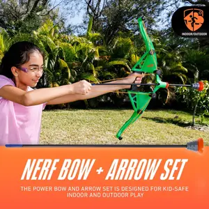 Kids' bow and arrow set Nerf Power Howler image-2