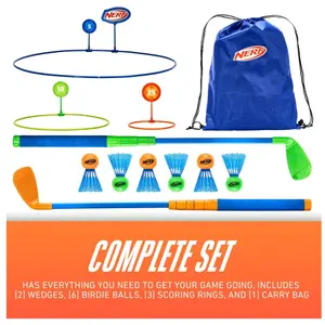 Minigolfset voor kinderen Nerf Birdie Shot image-2