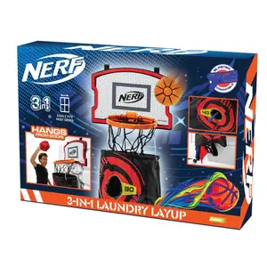 3-in-1 basketball hoop Nerf Layup image-2