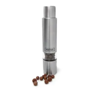 Macina sale e pepe in acciaio inox Nerthus image-0