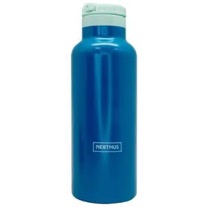 Botella deportiva de doble pared con tapa de popote. Nerthus image-0