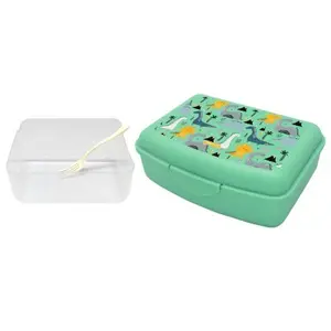 Lunch box per bambini + separatore con forchetta Nerthus image-1