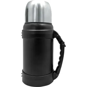 Doppelwandige Thermoskanne mit Griff Nerthus 1300 ml image-0