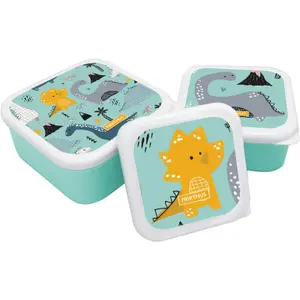 Lunch box triples enfant Nerthus Dinosaures image-0