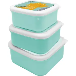 Lunch box triples enfant Nerthus Dinosaures image-2