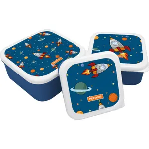 Lunchbox kind drievoudig compartiment Nerthus image-0